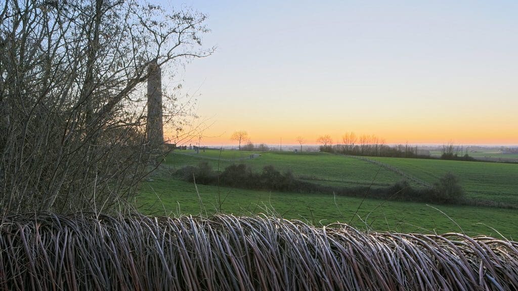 t Nest à Messines, près de la tour de la paix.